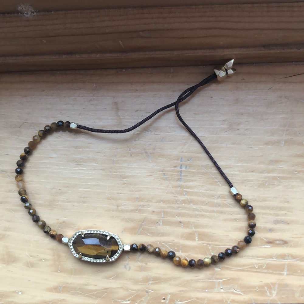 Kendra Scott Elaina bracelet in Tiger Eye